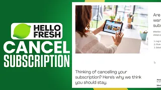 How To Cancel HelloFresh Cancel Your HelloFresh Subscription 2025 Easy Tutorial