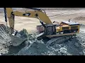 Download Lagu Cat 390D Excavator Loads 4-Axle Trucks In Just Two Scoops At Massive Mining Site - Interkat SA
