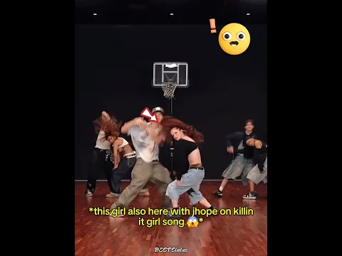 This girl was already in Jennie's song๐ and now she's in J-Hope's song too ๐ #bts #shorts #viral