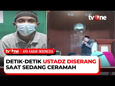 Viral, Ustadz Diserang OTK Saat Ceramah di Masjid Baitul Syakur