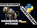 Codingnightshift who needs sleep Data Science Numpy Pandas Matplotlib and Pygame in Python