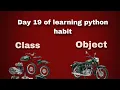 Class and Object in python