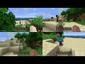 Minecraft Java Edition 1 15 2 4 Player PC Split-Screen