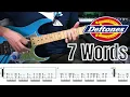 Download Lagu Deftones - 7 Words | Guitar Cover with Tabs