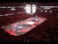Monumental Sports Projection Mapping System in Action Capitals Wizards