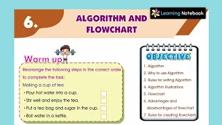 Algorithm and flowchart