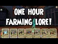 Wizard101 What did I get from Farming LOREMASTER for 1 Hr for SPELLEMENTS