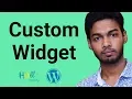 WordPress Theme Development Part 15 create custom widget