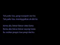 Lagu Atmosfera - Benar Benar Sayang Lirik