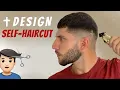 Cross Design Self-Haircut Tutorial How To Cut Your Own Hair