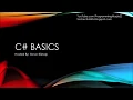 2 C Programming Basics Beginner Tutorial Section Outline Installing and Using Visual Studio