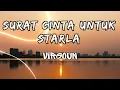 Lagu Virgoun - Surat Cinta Untuk Starla | A Love Letter To Starla (Official Lyric Video)