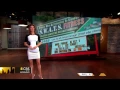 Norah O Donnell - leather mini dress standing pose