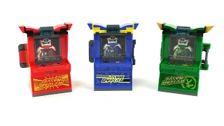 LEGO Ninjago Arcade Kapseln 2020 / 71714 Avatar Kai , 71715 Jay , 71716 Lloyd / Review deutsch