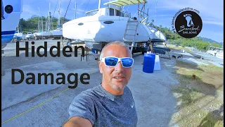 Searching for Hidden Damage (S2 E28 Barefoot Sail and Dive)