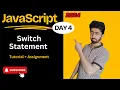 Switch Statement in JavaScript tutorial web development 2024 lecture 4