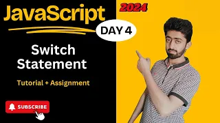 Switch Statement in JavaScript tutorial web development 2024 lecture 4