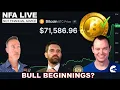 NFA Live Bitcoin Rallies Above 70k