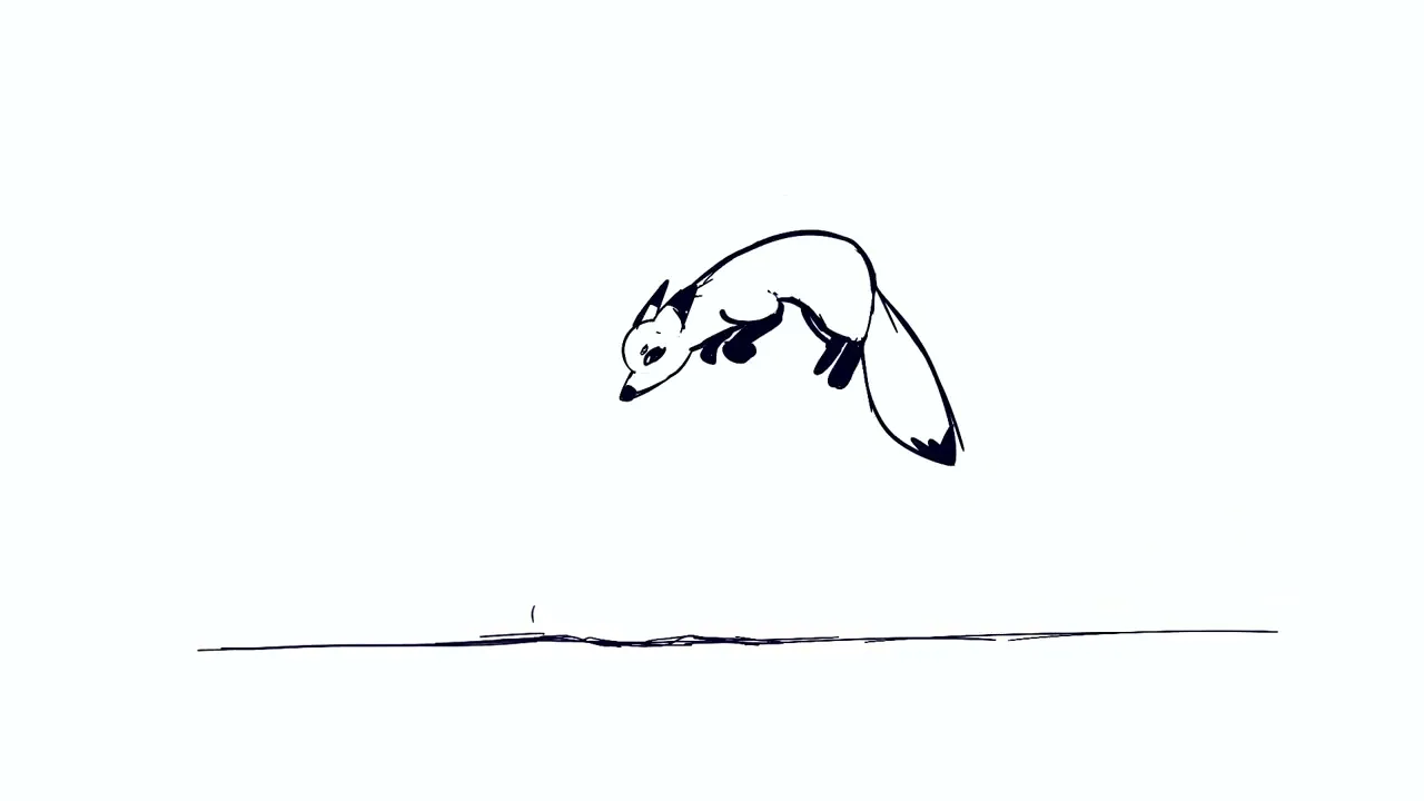 Artic Fox Jump
