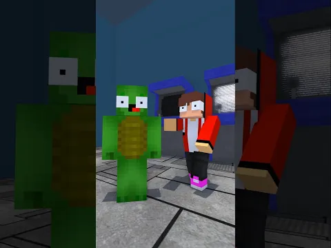 HELP JJ Sister & Mikey's friends VS Videogame🕹 Monster2  - Minecraft Animation MAIZEN #shorts