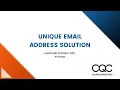 Unique Email Address Solution - LeetCode Problem 929