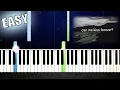 Download Lagu Kina - Can We Kiss Forever? - EASY Piano Tutorial by PlutaX