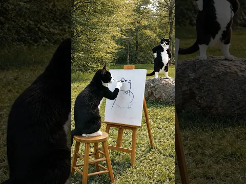 Tux Paints Domino's Portrait! #kipkay #TuxandDomino