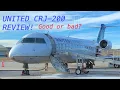 UNITED AIRLINES CRJ-200 REVIEW