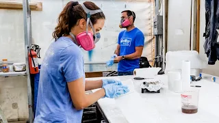 CATAMARAN BUILD – Seaming The Inner Hull (MJ Sailing – Ep 188 Part 1)