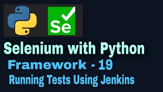 Selenium with python hybrid framework Tutorial 19 Running Tests using Jenkins