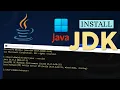 How to Install Java JDK on Windows 11 Java Setup for Beginners