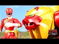 Power Rangers Wild Force Red Lion EPIC Pegasus Megazord Gaoranger SMP