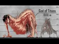 Attack on Titan Size Comparison