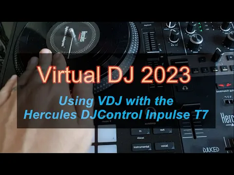 Download MP3 VDJ2023 - Using VDJ with the Hercules DJControl Inpulse T7