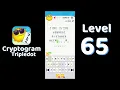 Cryptogram Tripledot Level 65 Answer SolutionGuruji
