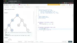 Path Sum Problem Javascript