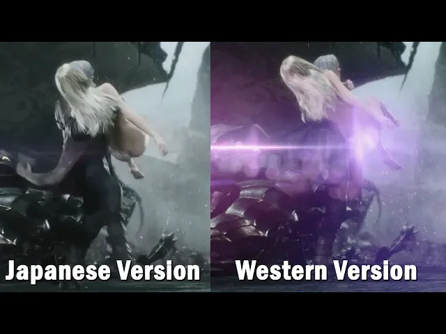 Devil May Cry V Trish Scene Censored On PS4