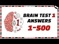 Brain Test 1-500 Walkthrough All Levels
