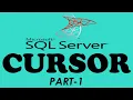1 - Cursor In SQL Server