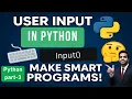 Python input Explained Simply - Make Interactive Programs