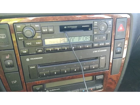 Download MP3 Audio cassette adapter test on a 2002 Volkswagen cassette player