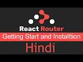 React Router v6 tutorial in Hindi 1 getting started installation