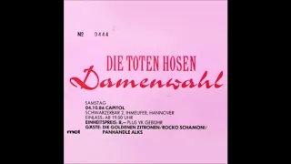 Download Die Toten Hosen - Live in Burglengenfeld (Wackersdorf) am 27.7.1986 MP3