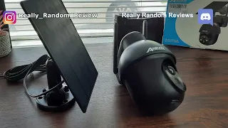 ANRAN SOLAR POWER CCTV set up and review