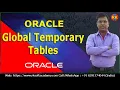Oracle Global Temporary Tables What is Global Temporary Tables Oracle Tutorial SQL Tutorial