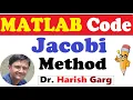 MATLAB Code of Jacobi Method for AX b