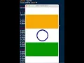 Draw Indian Flag using Python turtle CodersArts