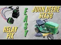 John Deere STX38 with Kohler Engine - Starter Relay Fix