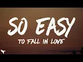 Olivia Dean - So Easy (To Fall In Love) [Lyrics]