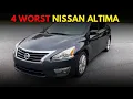 4 WORST 4 BEST Years of The Nissan Altima